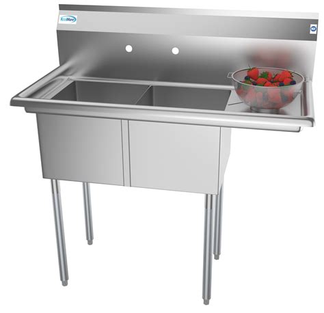 commercial stainless steel kitchen cabinet and double sink|2 compartment sink lowest price.